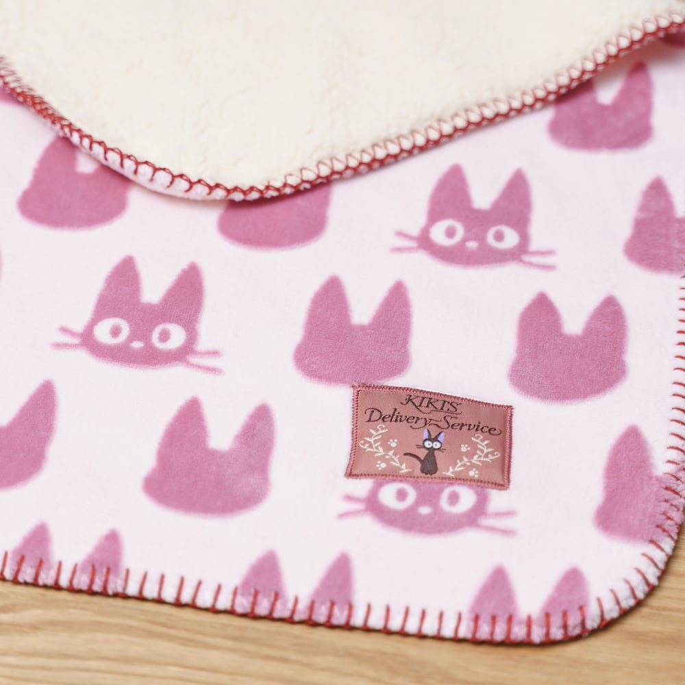 魔女の宅急便 ひざ掛け / ブランケット（でこぼこジジ/0175） | す