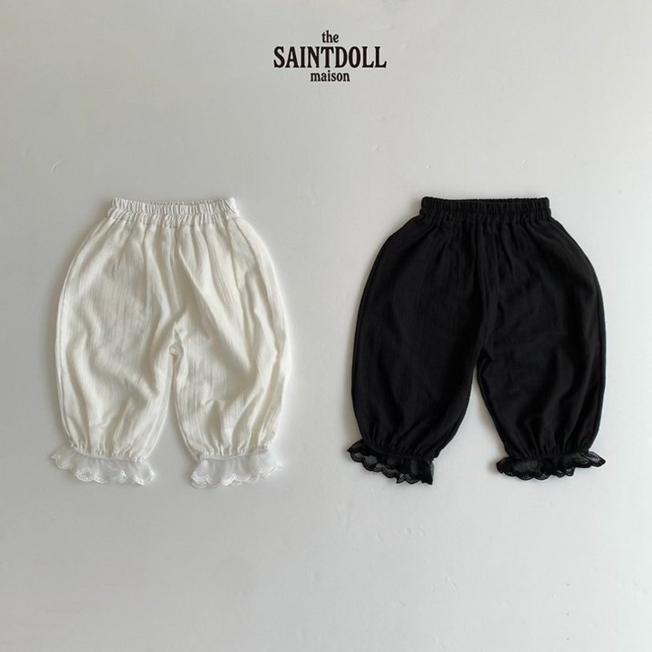 [SAINTDOLL] Laura Frill Pants (adult) / [세인트돌] 로라프릴팬츠 (adult)
