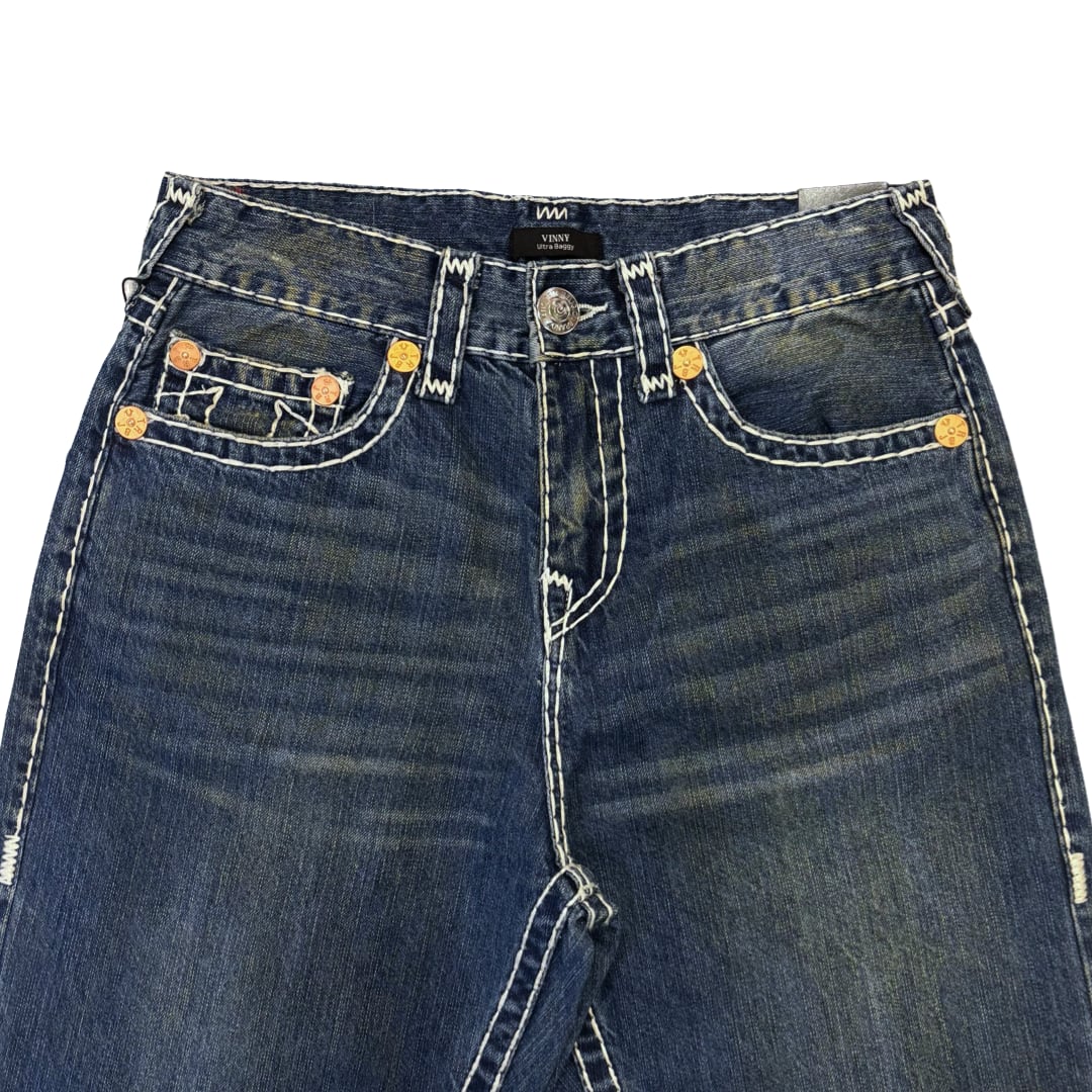 TRUE RELIGION -Vinny Super T Heritage Horseshoe Ultra Baggy Jean