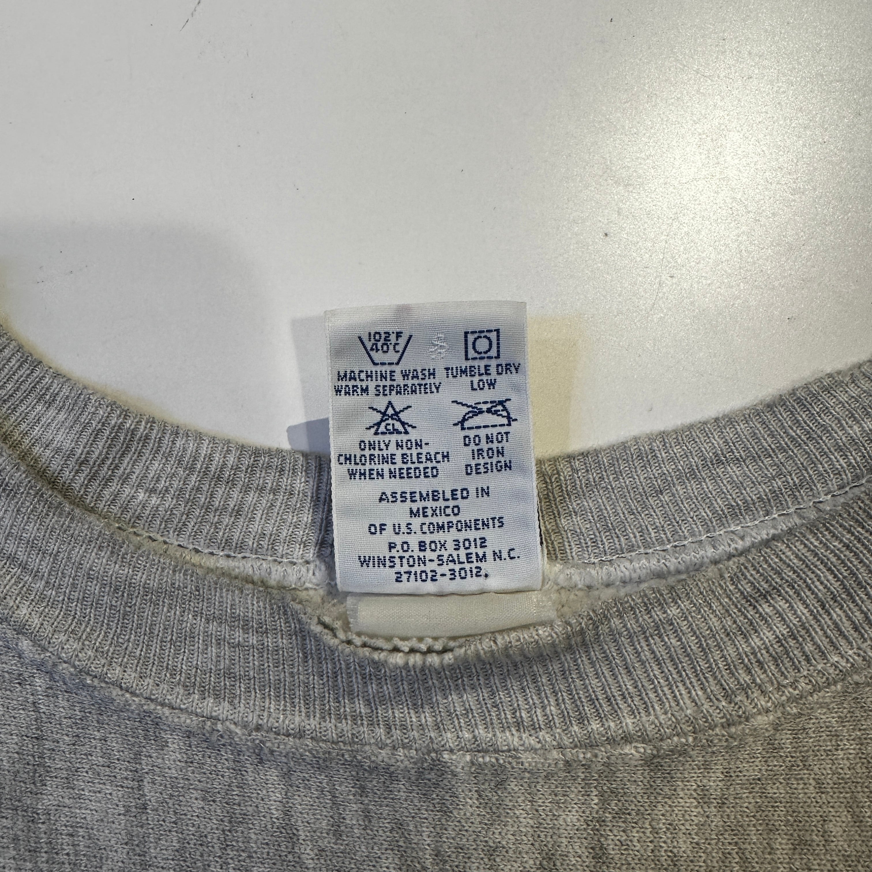 1990'S CHAMPION REVERSE WEAVE NYU GRAY L MEXICO | safarionline