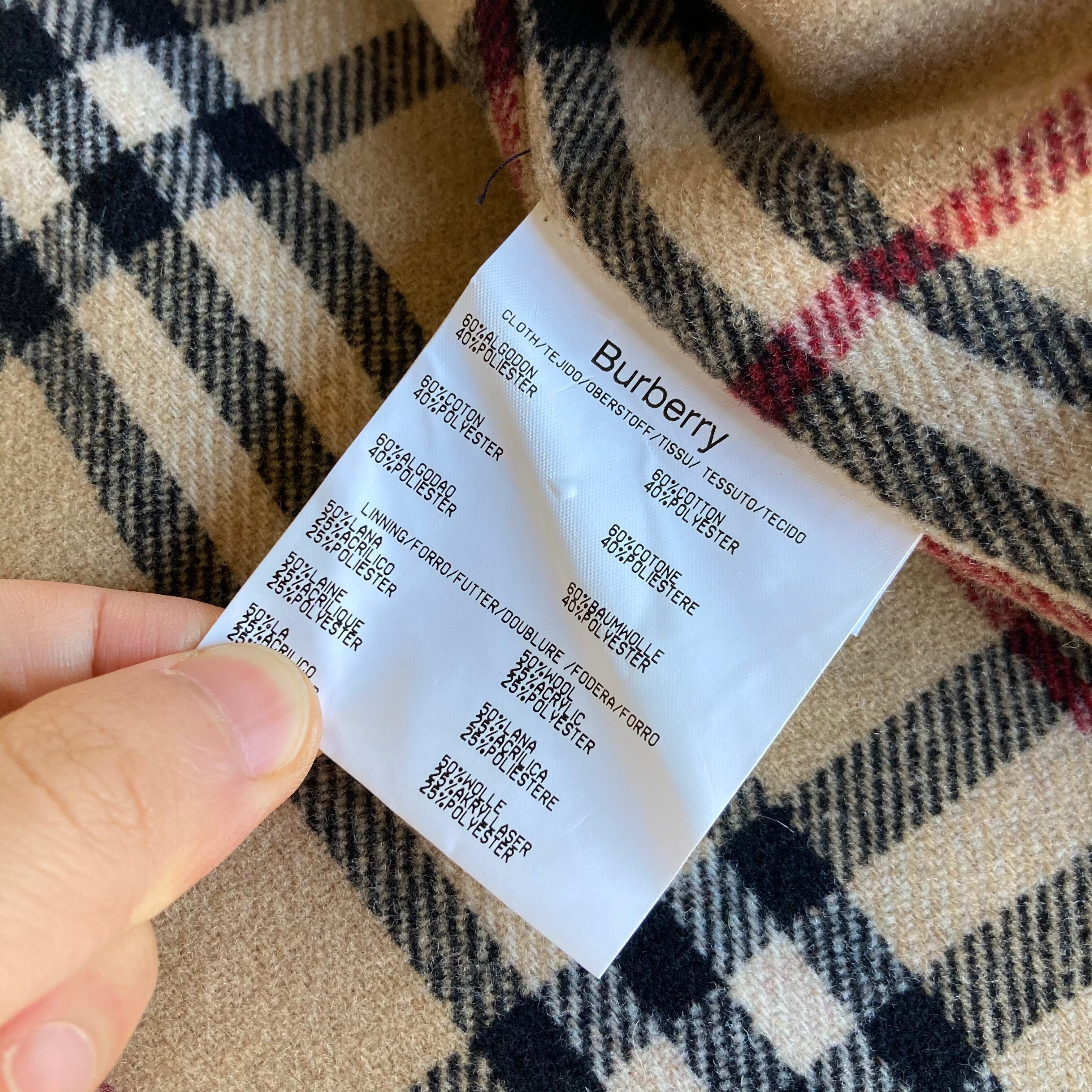 BURBERRY LONDON バーバリーロンドン ポルトガル製 ロング丈 ...