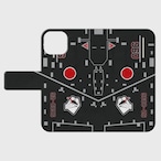 飛行教導隊-F-15DJ-アグレッサー096号機 手帳型スマホケース