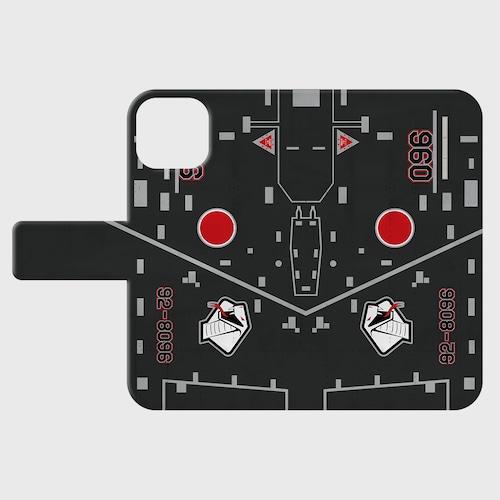 飛行教導隊-F-15DJ-アグレッサー096号機 手帳型スマホケース