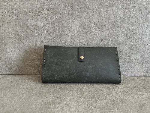 Long wallet dark gray 長財布 ダークグレー <A>