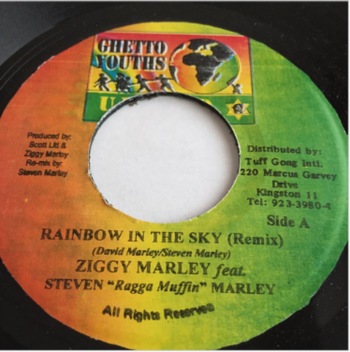 ZIGGY MARLEY  / RAINBOW IN THE SKY  レコード