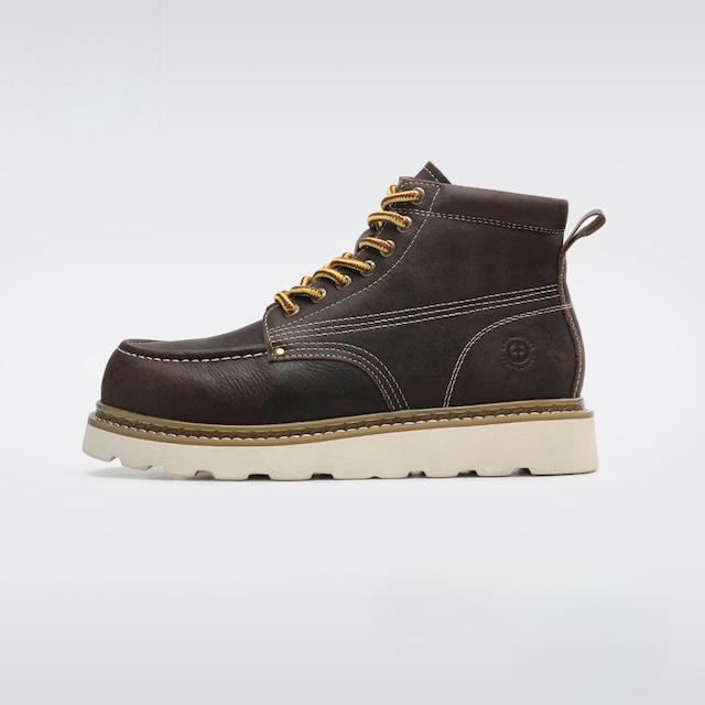 Top-Grain Cowhide Combat Boots(GV606)