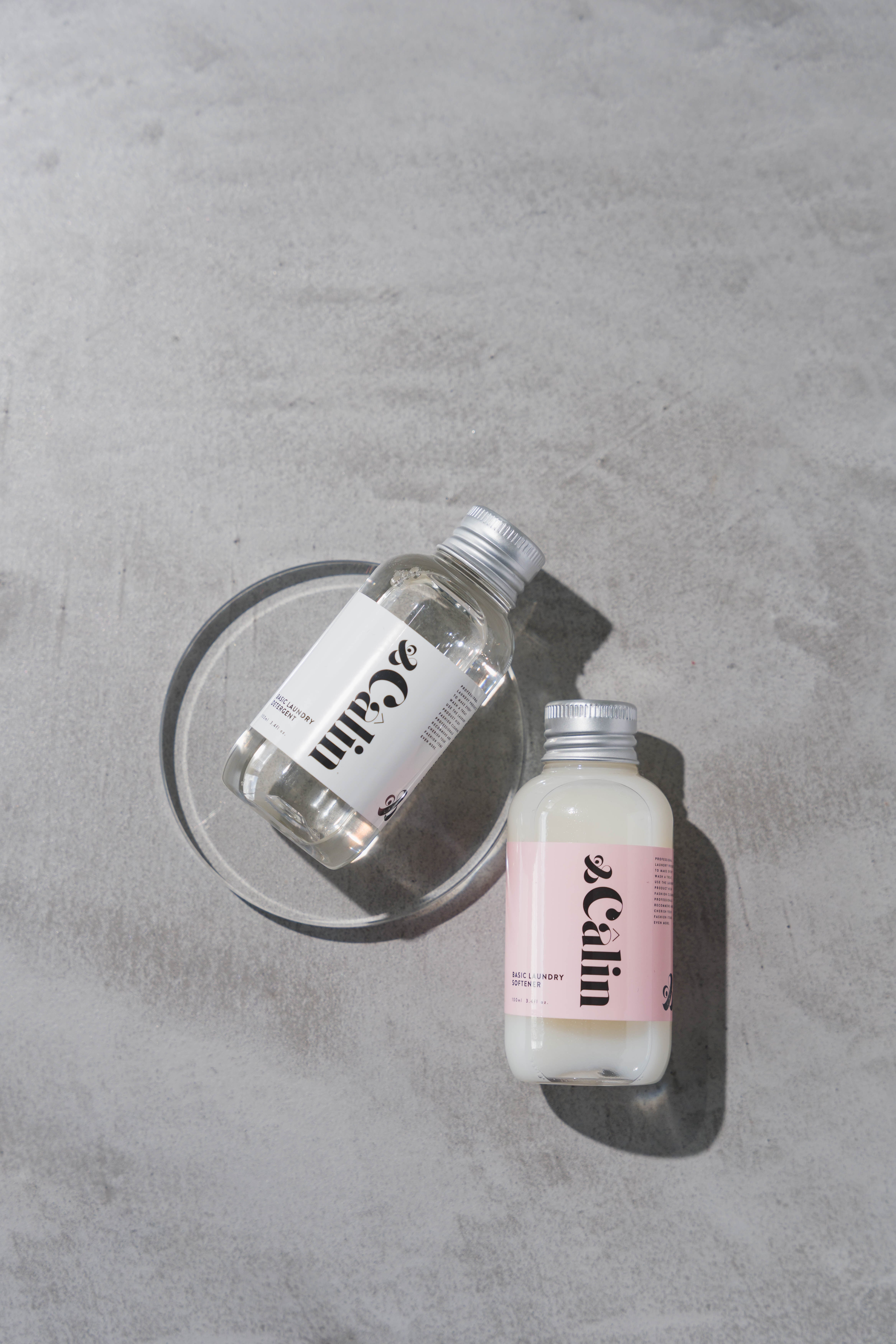 &Calin(エットカリン) 洗濯洗剤×柔軟仕上げ剤ミニボトルセット