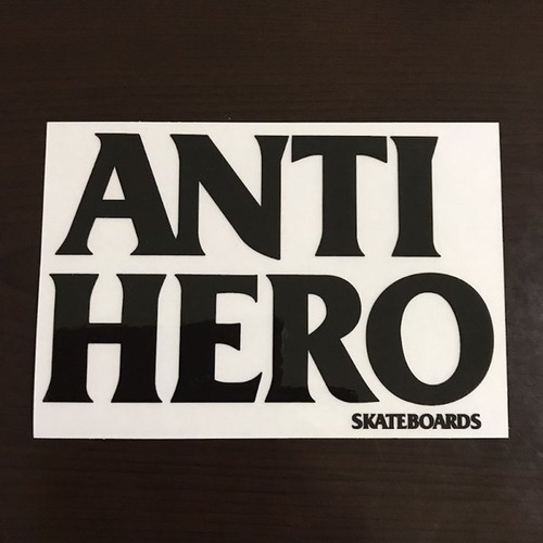 【ST-305】ANTI HERO Skateboard アンタイヒーロー スケートボード ステッカー black