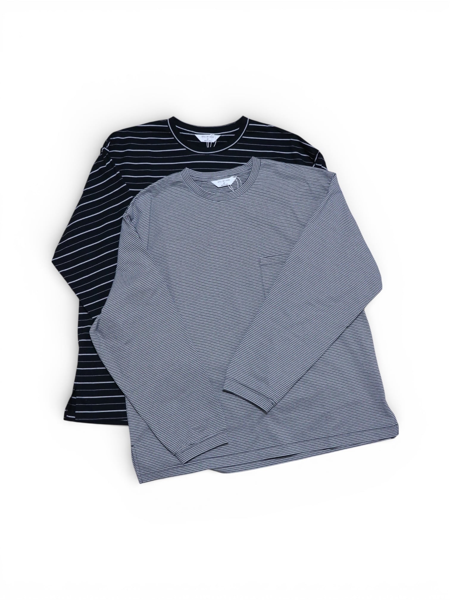 STILL BY HAND -Border L/S Tee- / CS04261 / スティルバイハンド