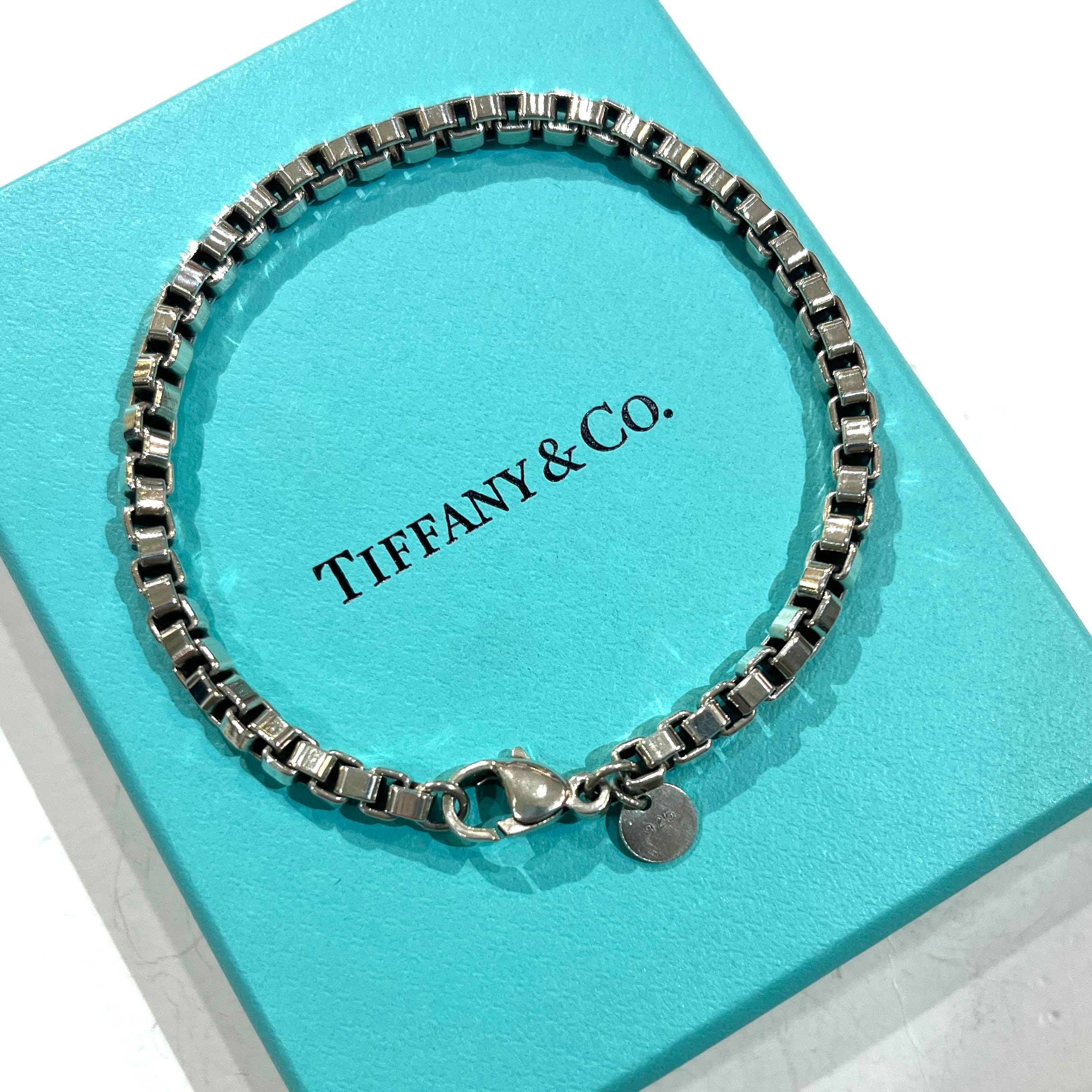 名品【TIFFANY&CO. 】2365 ティファニー名作ベネチアンチェーン