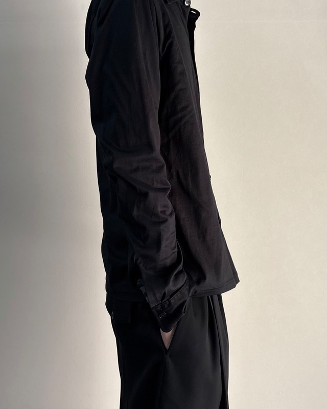 【agnes b. homme】sheer long sleeve shirt