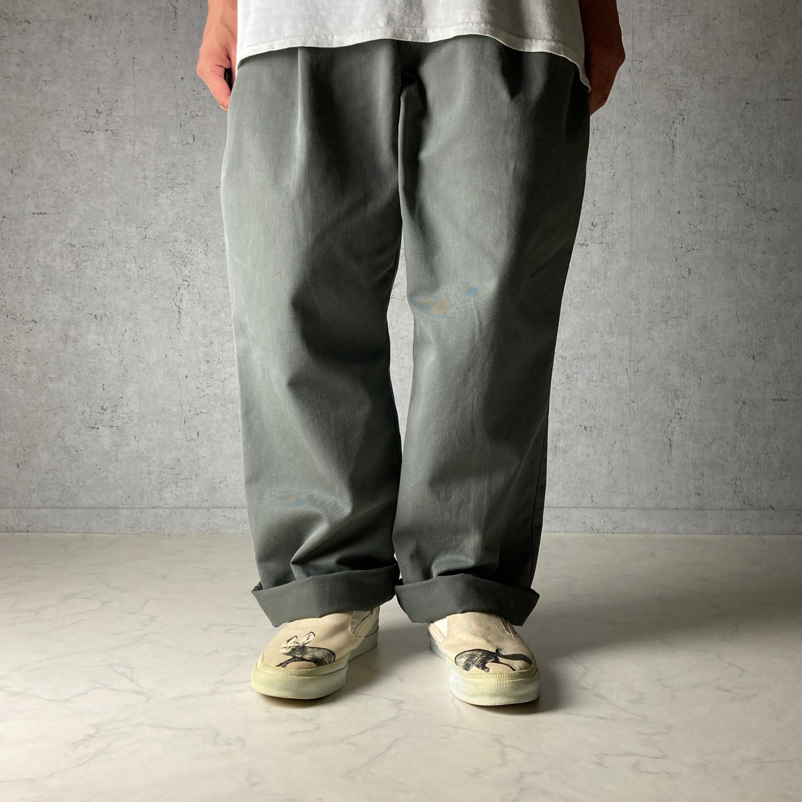 DOCKERS ツータック　スラックス　4タック　CHINO 　90s