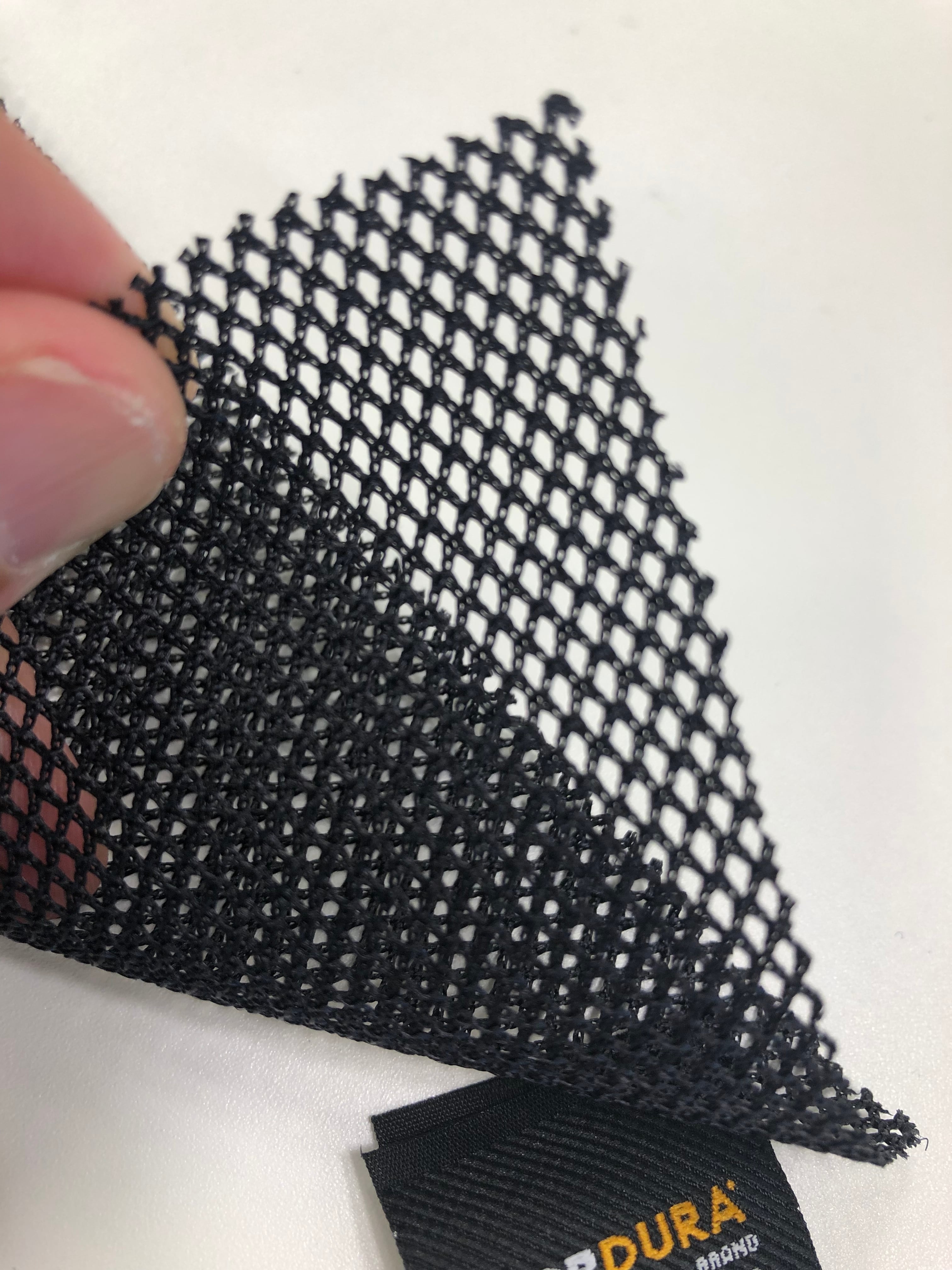 CORDURA®ナイロンラッセルメッシュ 1.0m 黒 ※表示価格は税込み価格