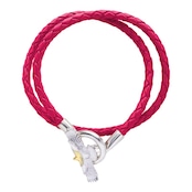 在庫あり Taro Washimi 鷲見太郎 eagle eg-05/K18・925 PINK Leather bracelet