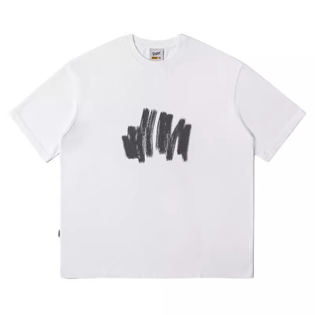 【MEN'S】　コットン　デザインTシャツ