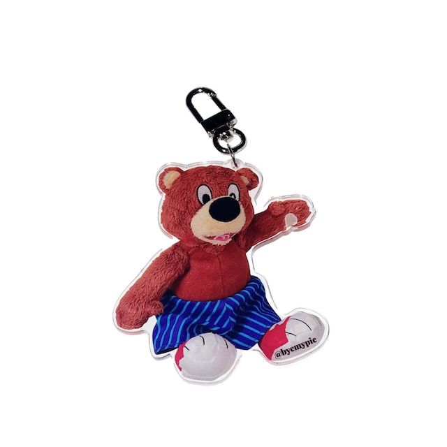 【byemypie】hi bear keyring / キーリング バイマイパイ ハイ ベア キーホルダー キャラクター クマ 韓国雑貨