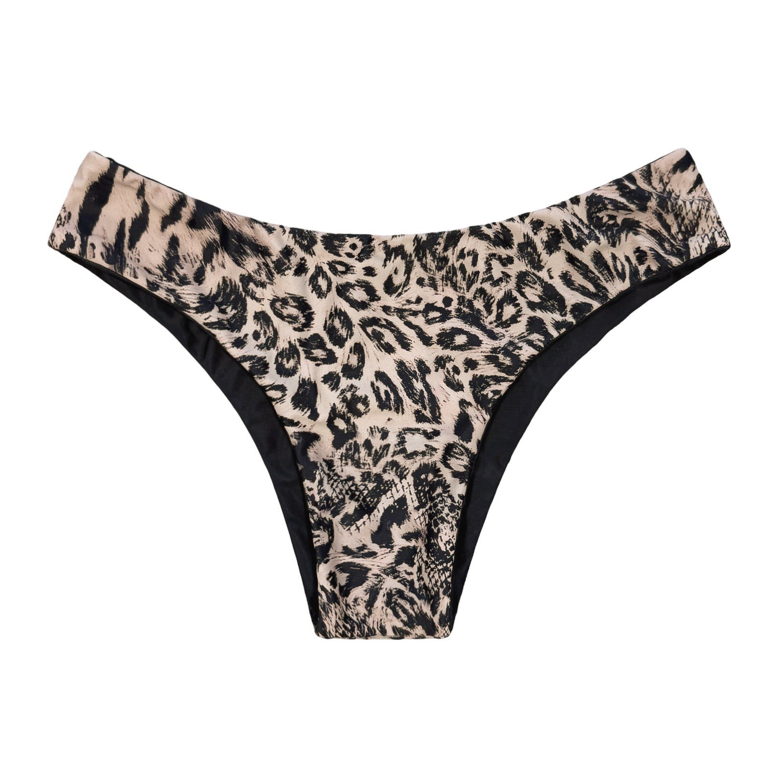 mix animal slim pants