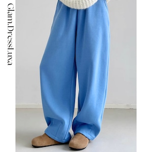 裏ボアWarm Fleece Sweat Pants/3color_P444