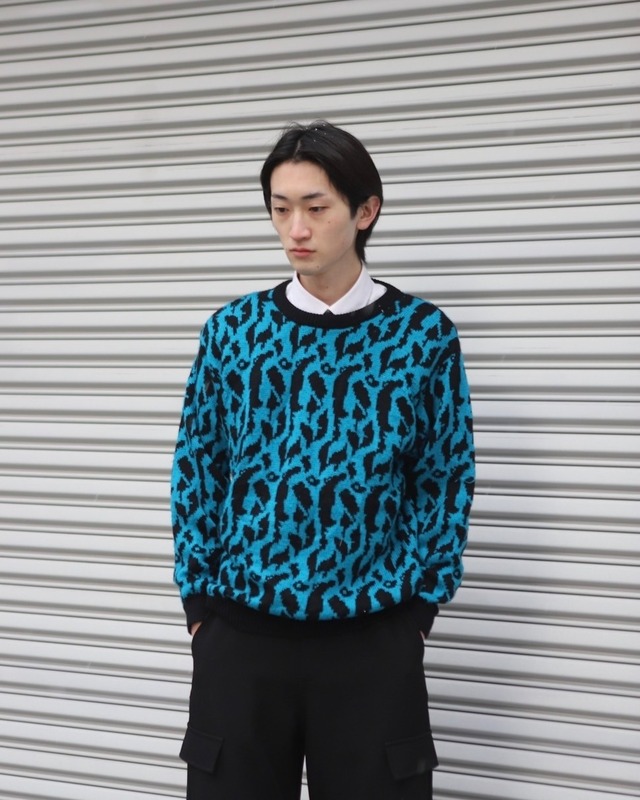 marble pattern Knit