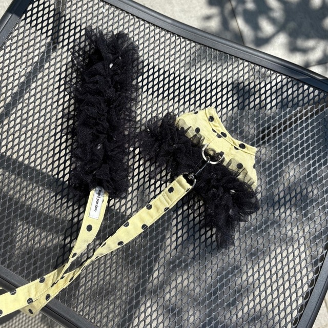 【予約】[cozy-n] Meringue Harness（Lemon Black）