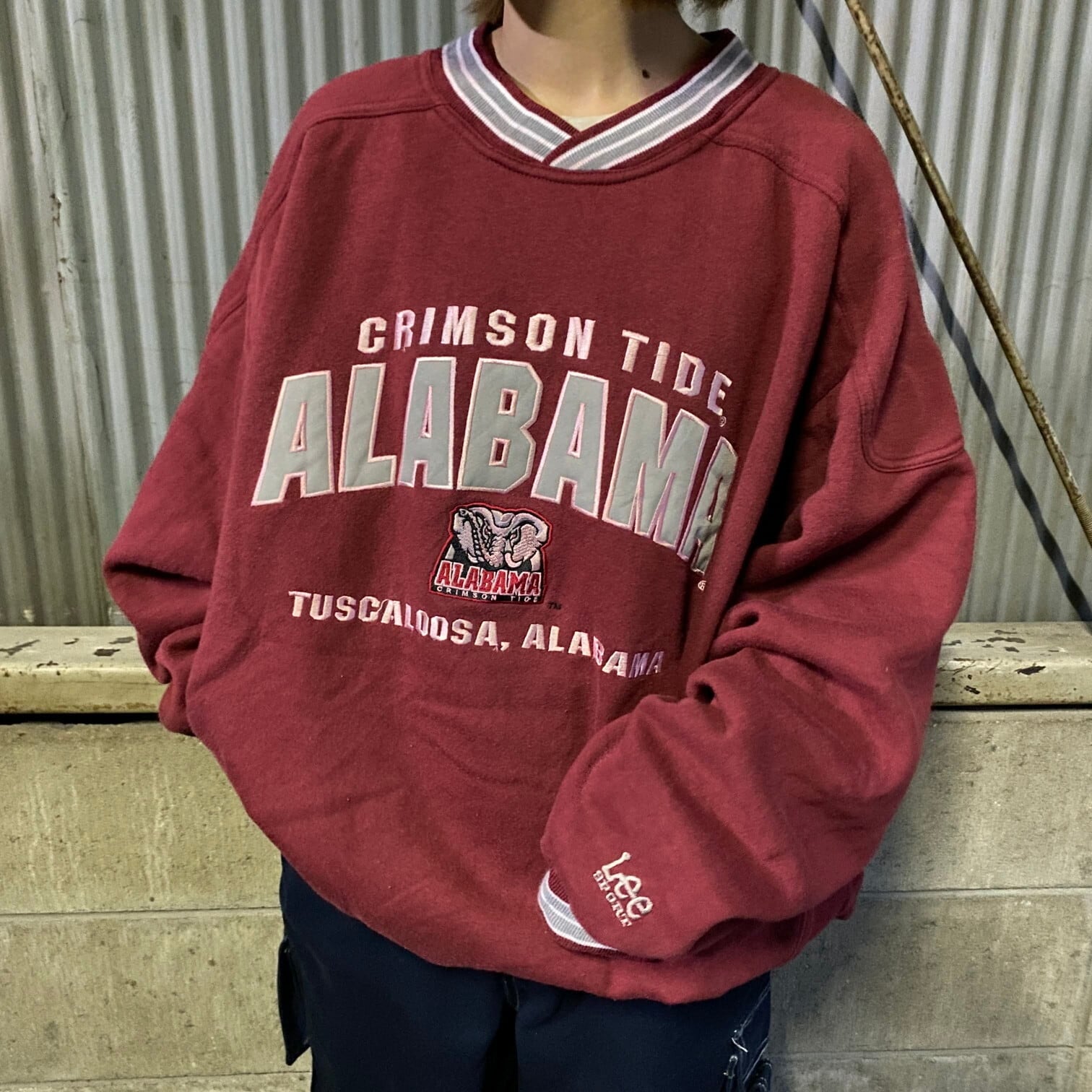 90〜00年代 ALABAMA CRIMSON TIDE カレッジ チームロゴ スウェットシャツ メンズXL 古着 アメフト 刺繍 90s 00s  ビンテージ ヴィンテージ トレーナー レッド 赤色【スウェット】【SW20】 | cave 古着屋【公式】古着通販サイト powered by BASE