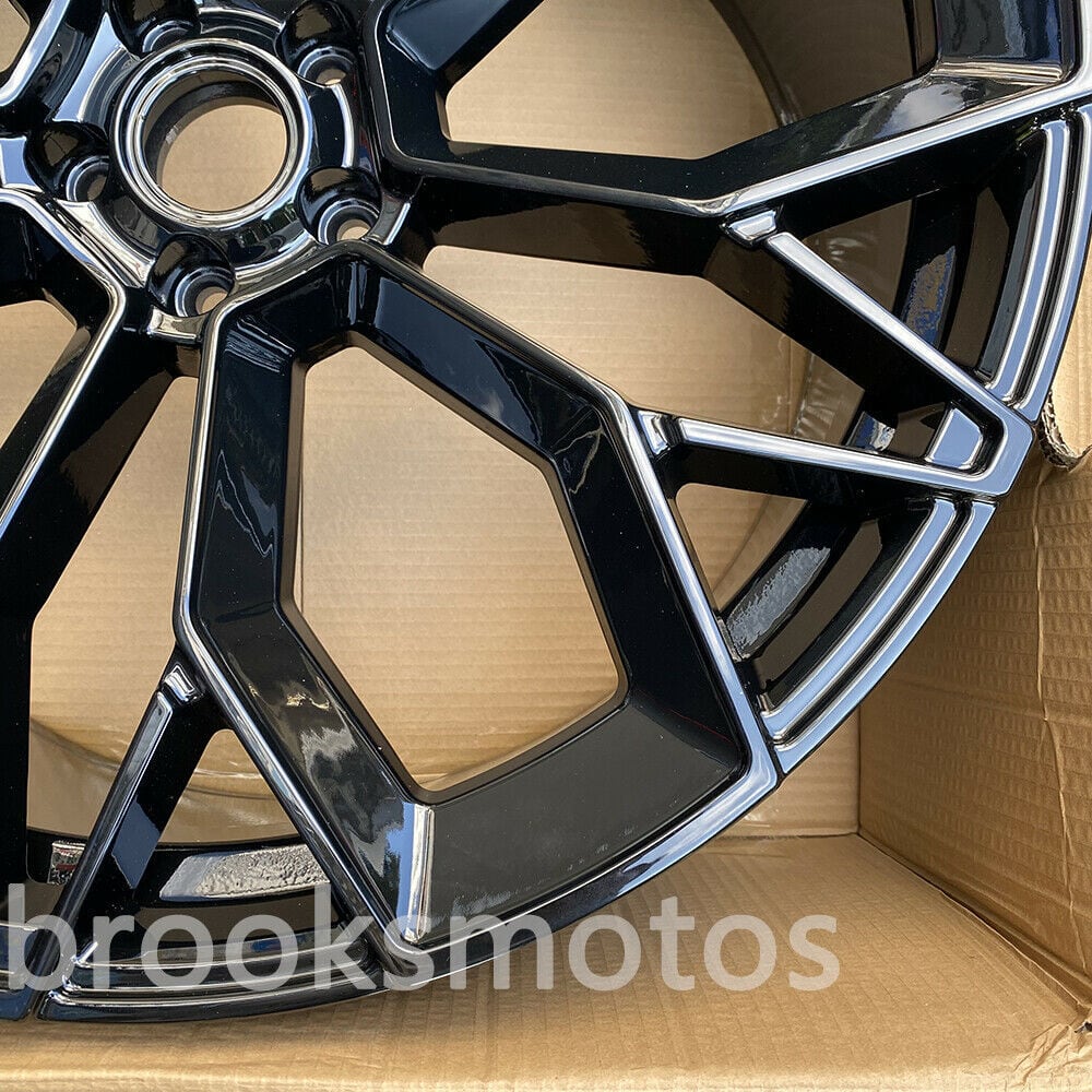 23インチ NEW グロスブラック スタイル ホイール 2016+ アウディ Q7 Q8