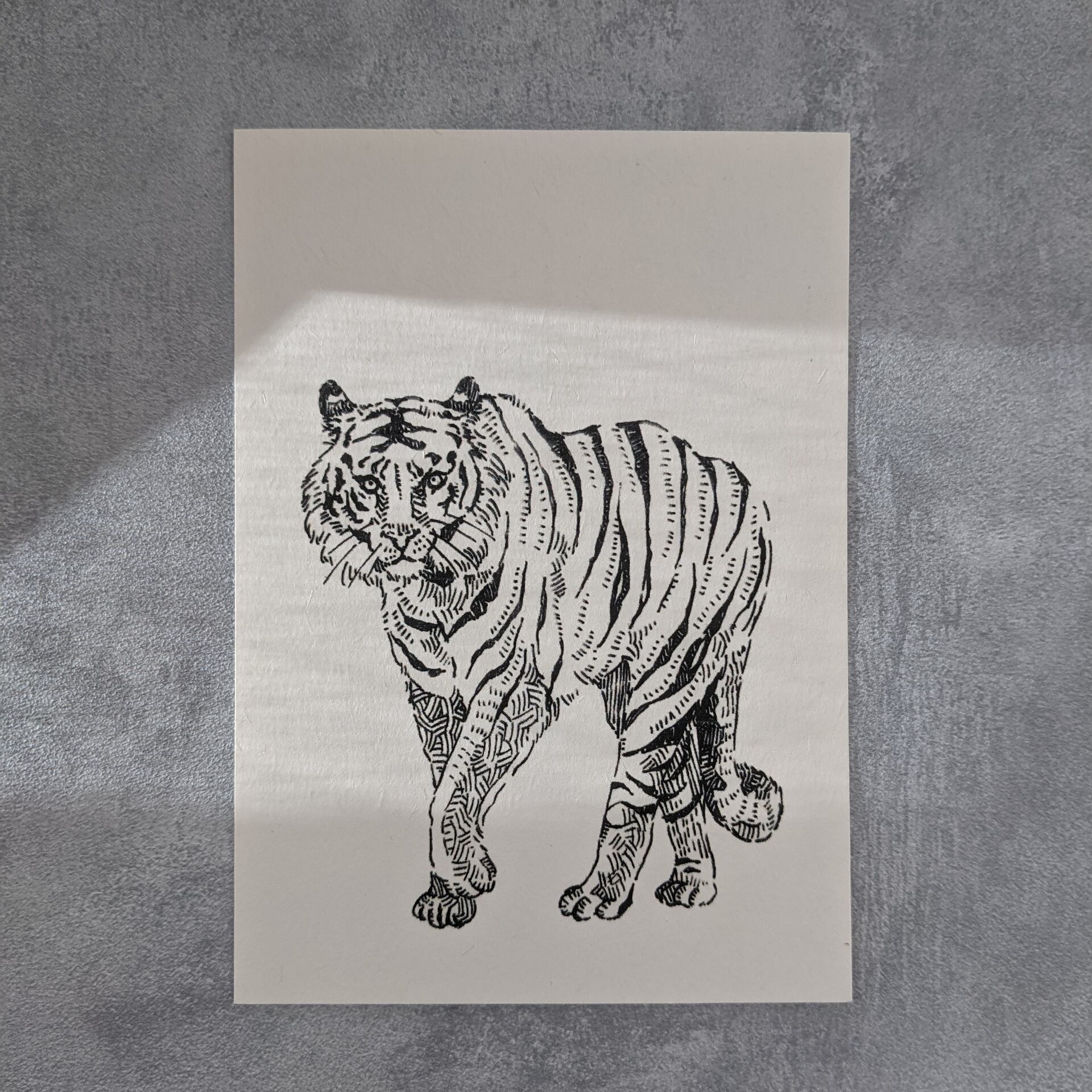 【TenderHead】干支✿-寅ポストカード-