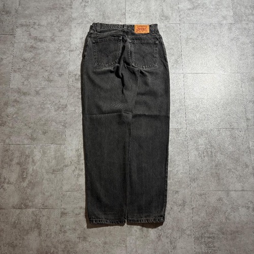 【W28L30】90s usa levi's black リーバイス 550 詳細写真2