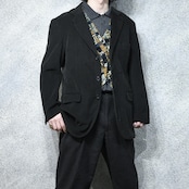 black corduroy tailored jacket