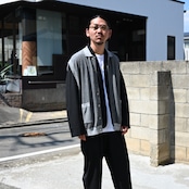 KUON(クオン)セットアップ、ヤシキニットベストスタイル