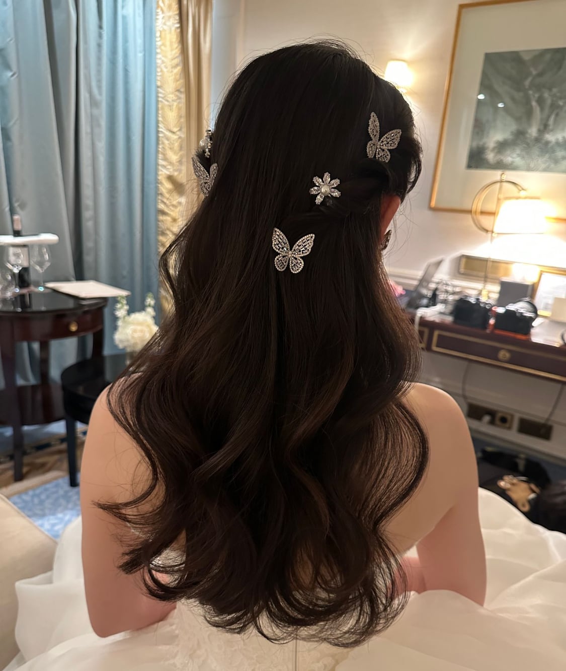 キュービックジルコニア　結婚式　ヘアーコーム  メルヴィーユ キュービックジルコニア 結婚式 ヘアーコーム メルヴィーユ