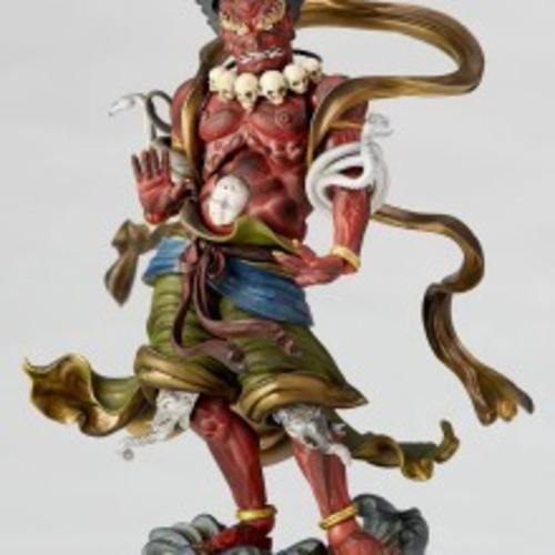 タケヤ式自在置物 KT-017 深沙大将 着彩