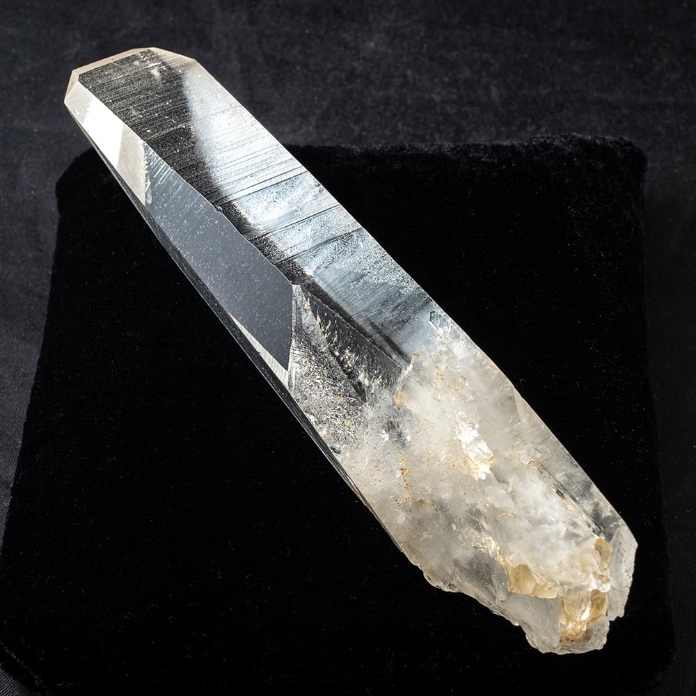 レムリアンシード 水晶 原石 ポイント レムリアン水晶 長さ125mm