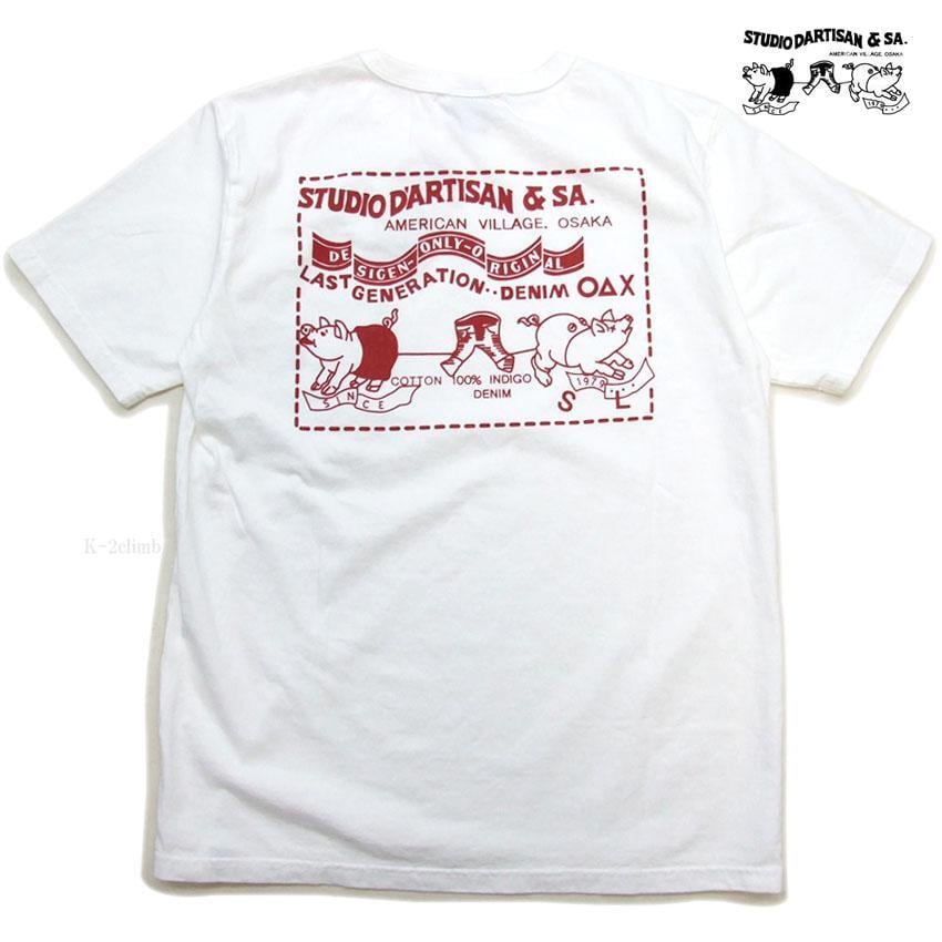 ダルチザン ポケットtシャツ 8214A メンズ半袖Tシャツ 日本製 デニム