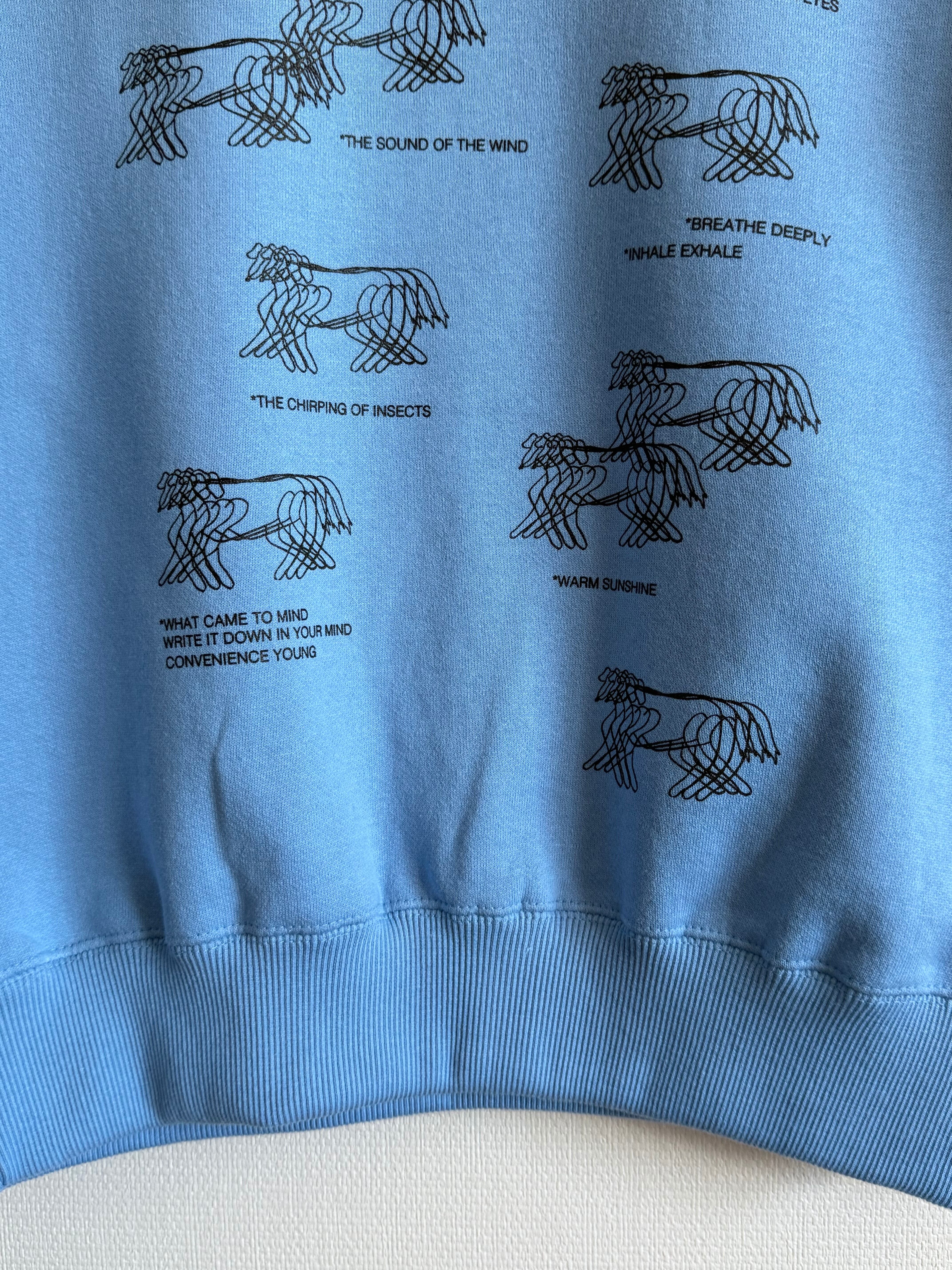 RUNNING DOGS SWEAT : SAX コンビニエンスヤング RUNNING DOGS SWEAT : SAX | CONVENIENCE YOUNG