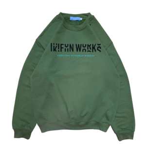 "ROTARY LOGO" Sweat MOSS GREEN