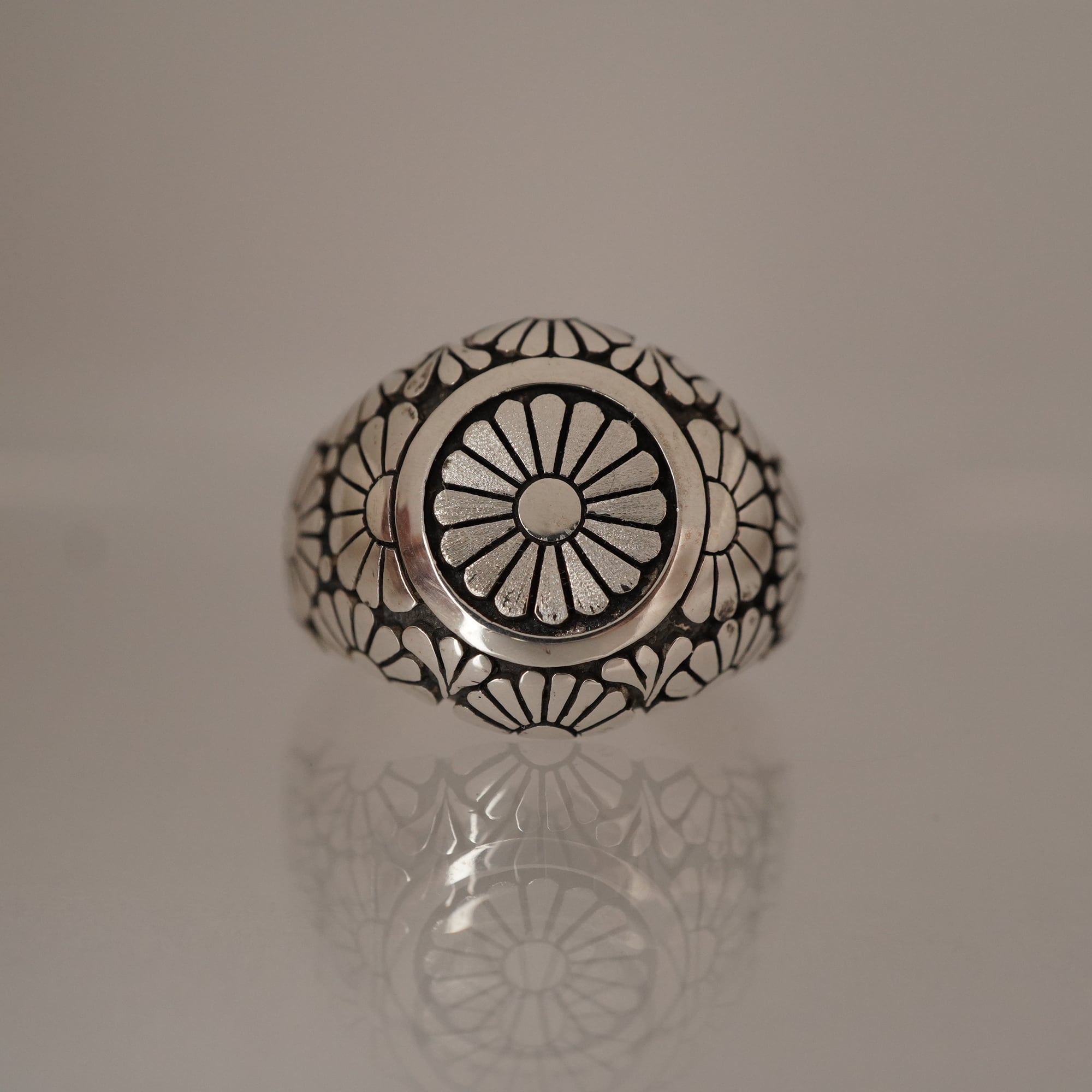90～00s GOODENOUGH/College ring/16号相当/GE刻印/カレッジリング