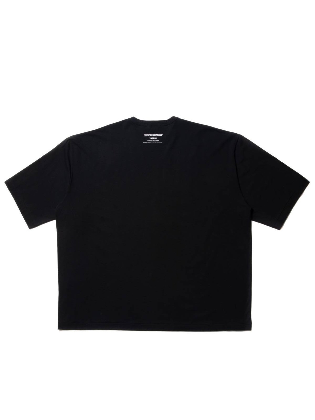Print Oversized S/S Tee-2 - Black -