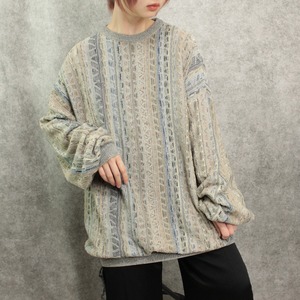 good earthcolor oversize design knit