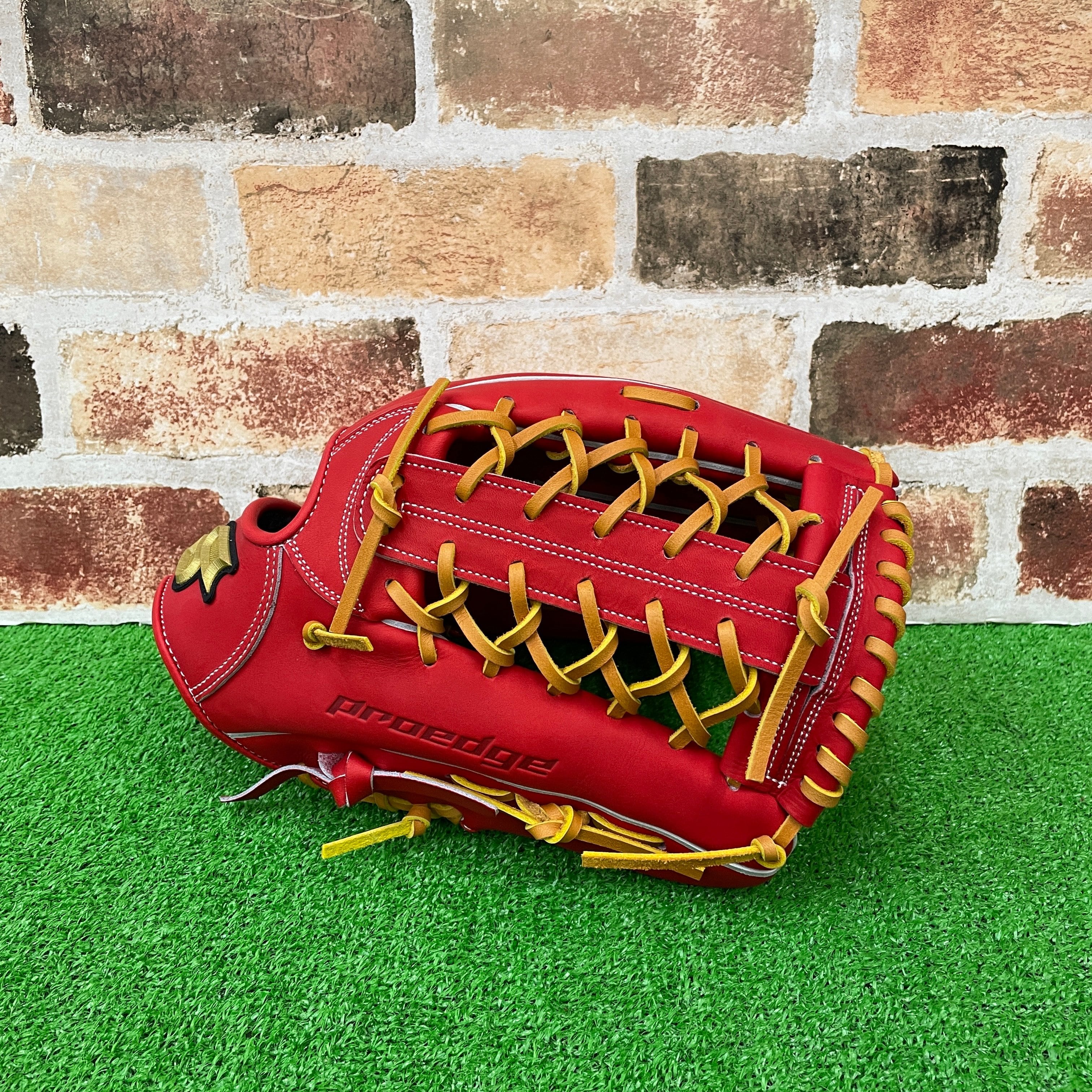 SSK プロエッジ 軟式グラブ 外野手用 PNB874 Bオレンジ 学生野球対応