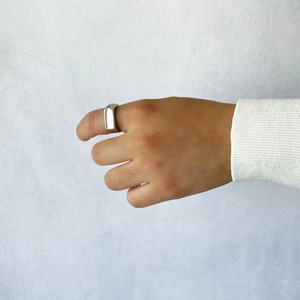 Asymmetry Signet Ring