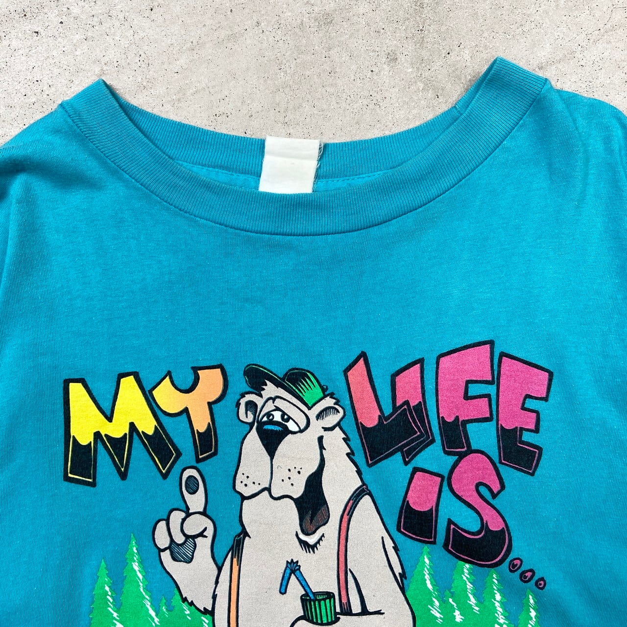 90年代 Sun Sportswear キャラクタープリントTシャツ メンズXL相当