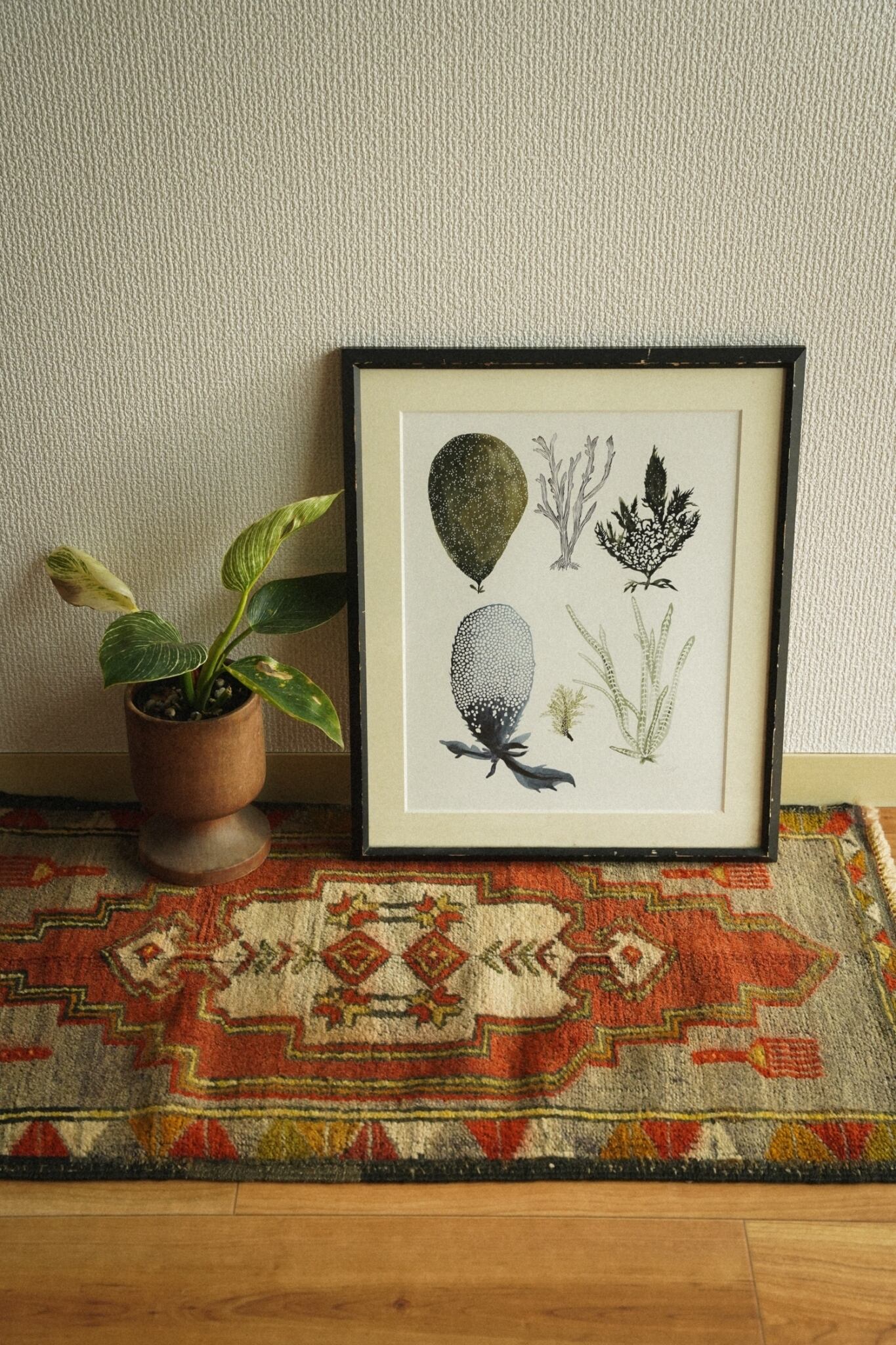 1108-Vintage Turkish rug