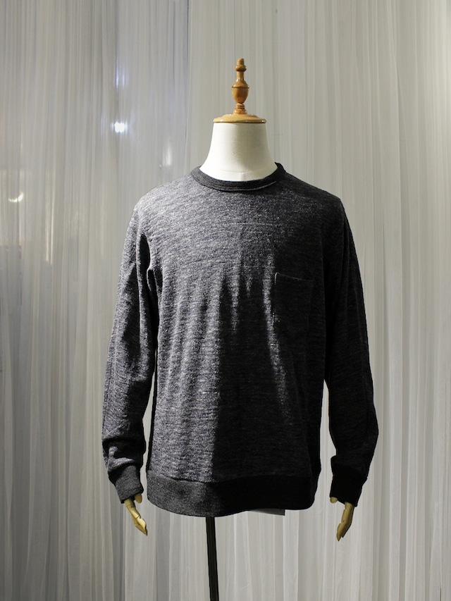 Garage.U.W BISHU DRAPING WOOL LINEN 天竺 LONG SLEEVE