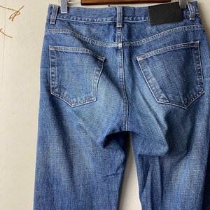 GUCCI faded indigo denim skinny pants