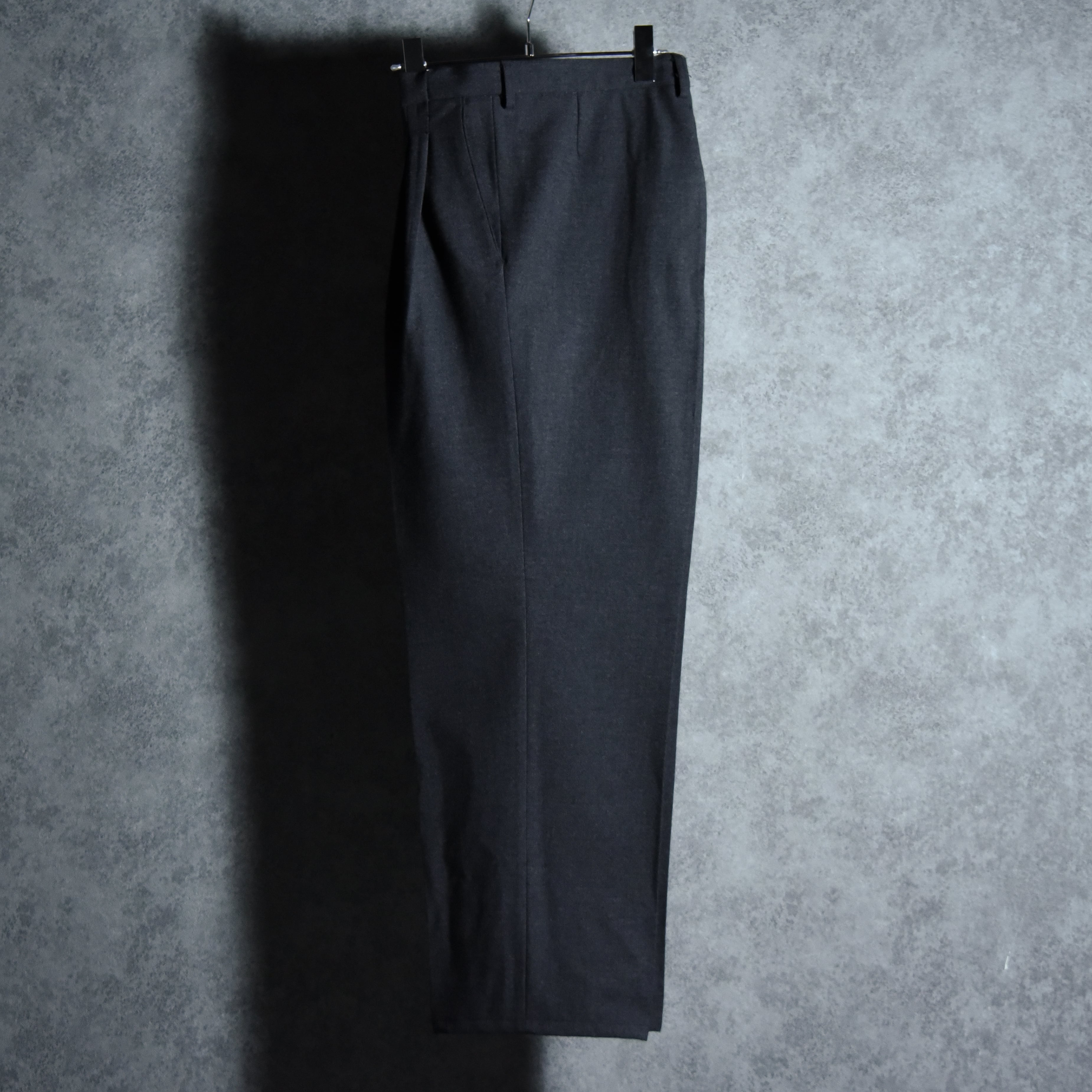 DEAD STOCK】Italian Navy Two-tuck Wool Trousers イタリア軍
