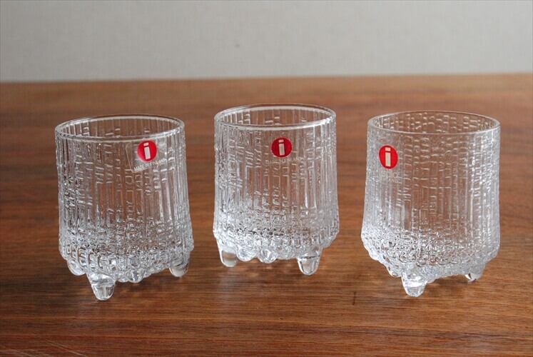 1960〜70年代 iittala イッタラ ショットグラス ウルティマ ツーレ