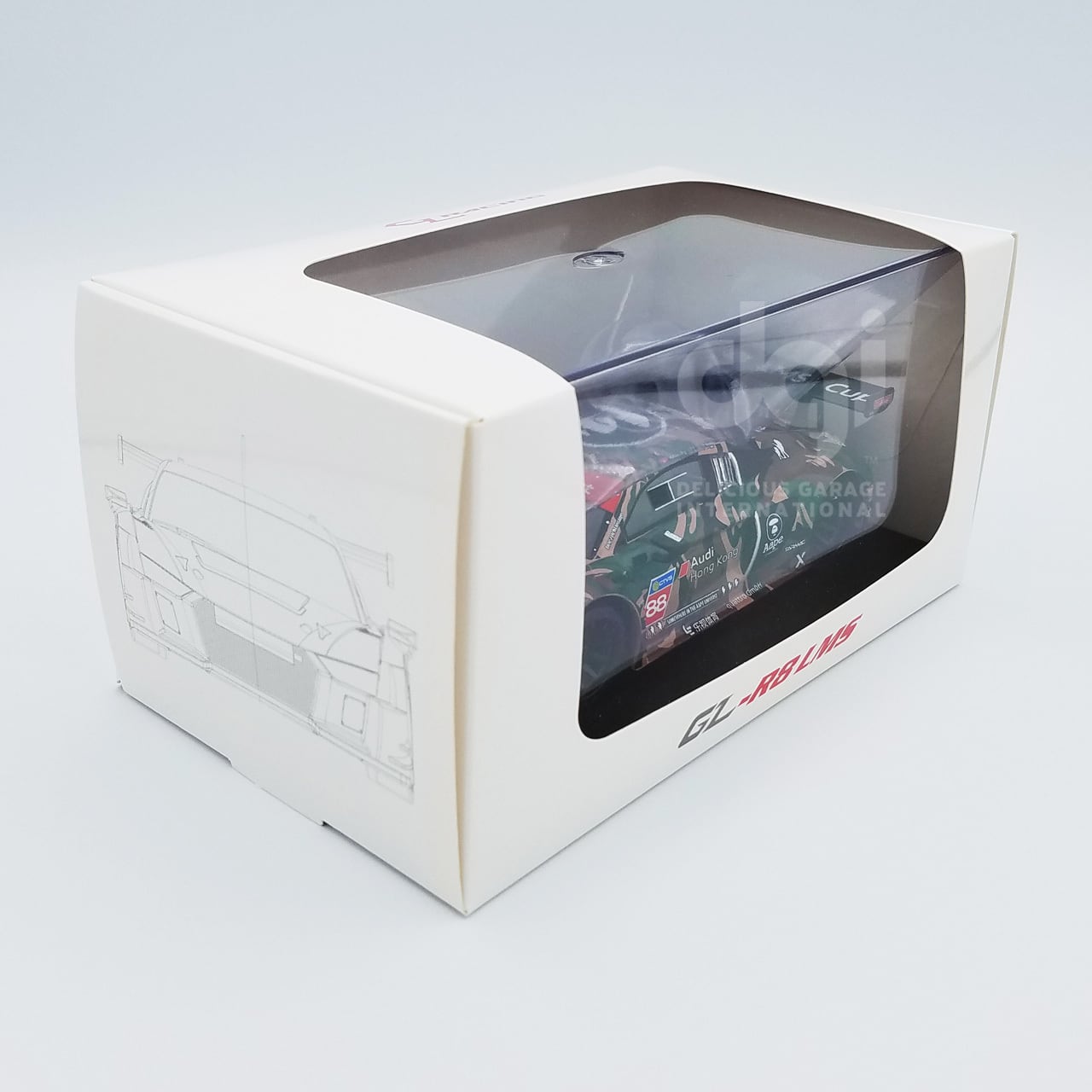 式さん専用商品 GL-Racing Audi R8 CAMO ボディ ミニッツ Mini-z ASC | PAY ID