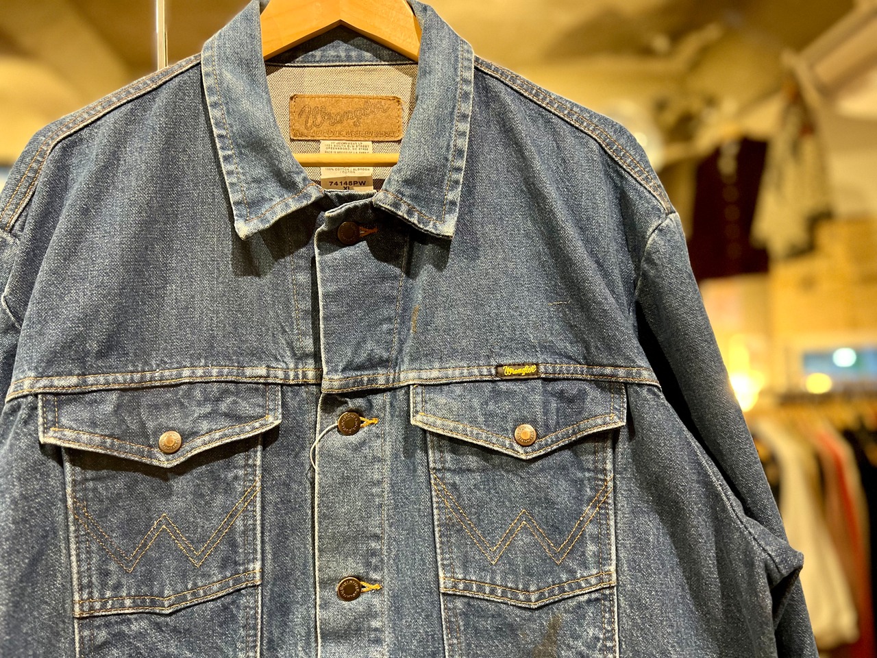 1980年代/1990年代/Wrangler/ラングラー/デニムジャケット/70506  