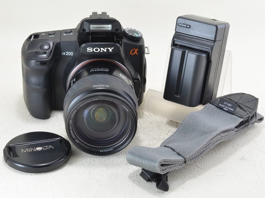 SONY α200／TAMRON A18Sセット